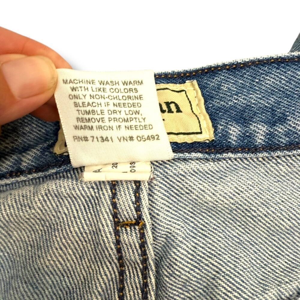 L.L. Bean Jeans Womens 10 Regular Medium Wash Classic Fit High Rise Mom Vintage - Picture 10 of 12